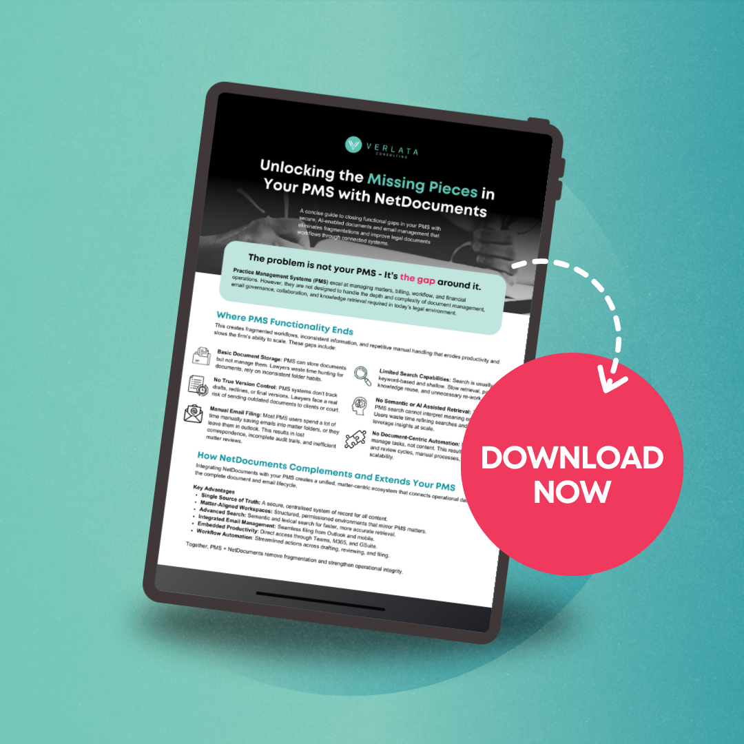 Unlocking the Missing Pieces in Your PMS with NetDocuments