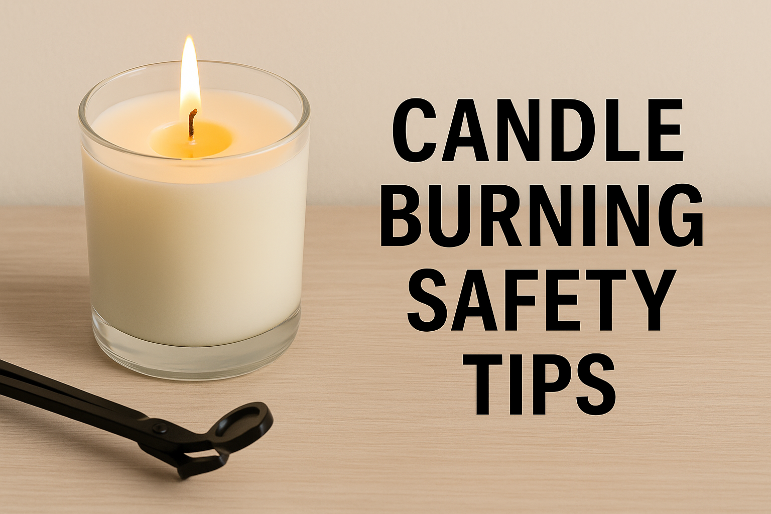 Candle Burning Safety Tips: How to Burn Candles Safely at Home