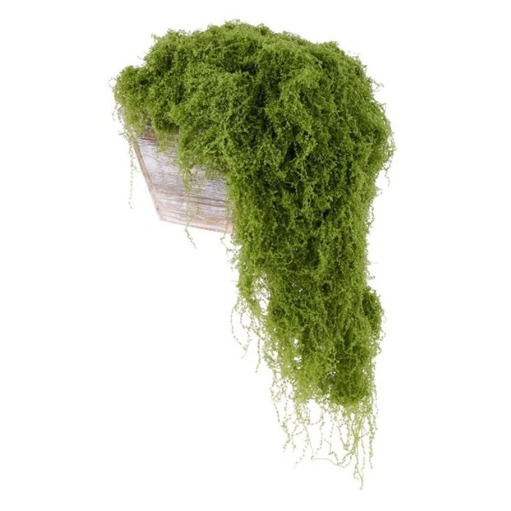 Fabric Moss in Bag: Light Green, 100g