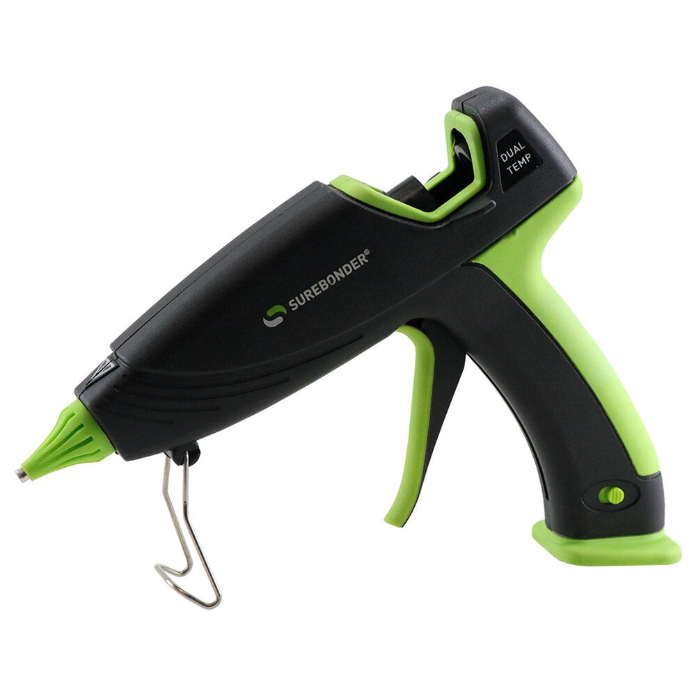 Auto Shut Off, Dual Temperature Full Size Hot Glue Gun — Holiday Whimsy