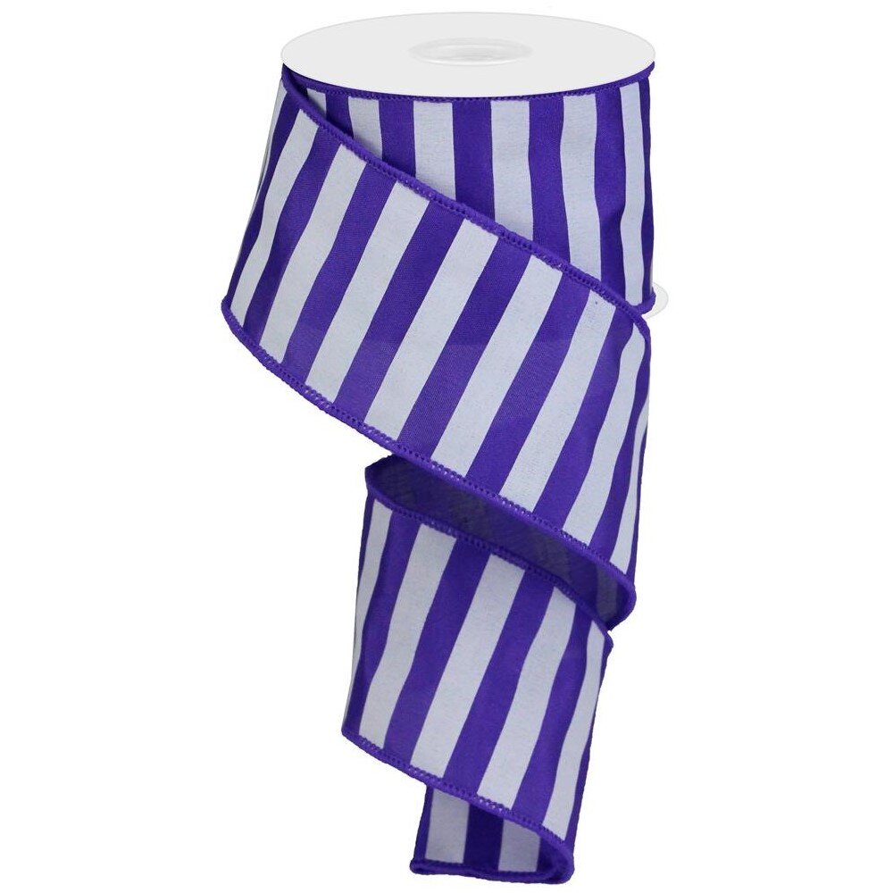 Medium Horizontal Stripe: Purple, 2.5"