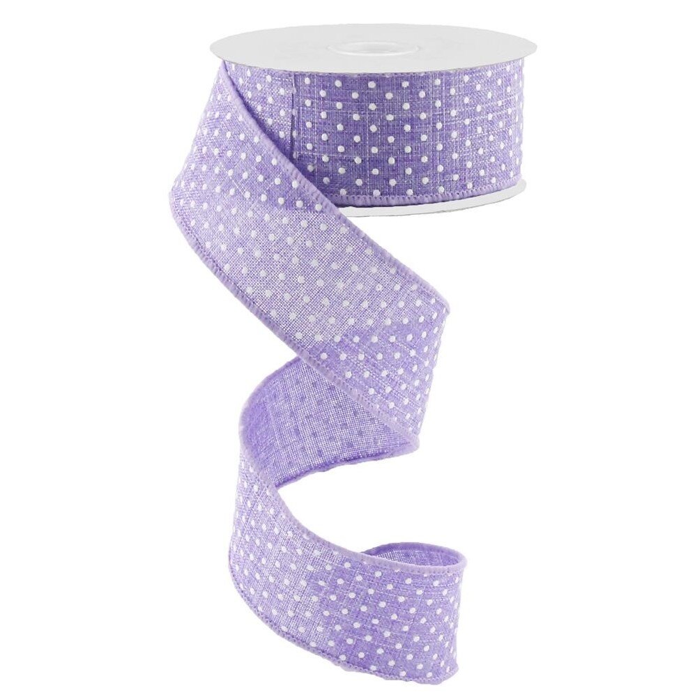 Swiss Dots: Lavender, 1.5"