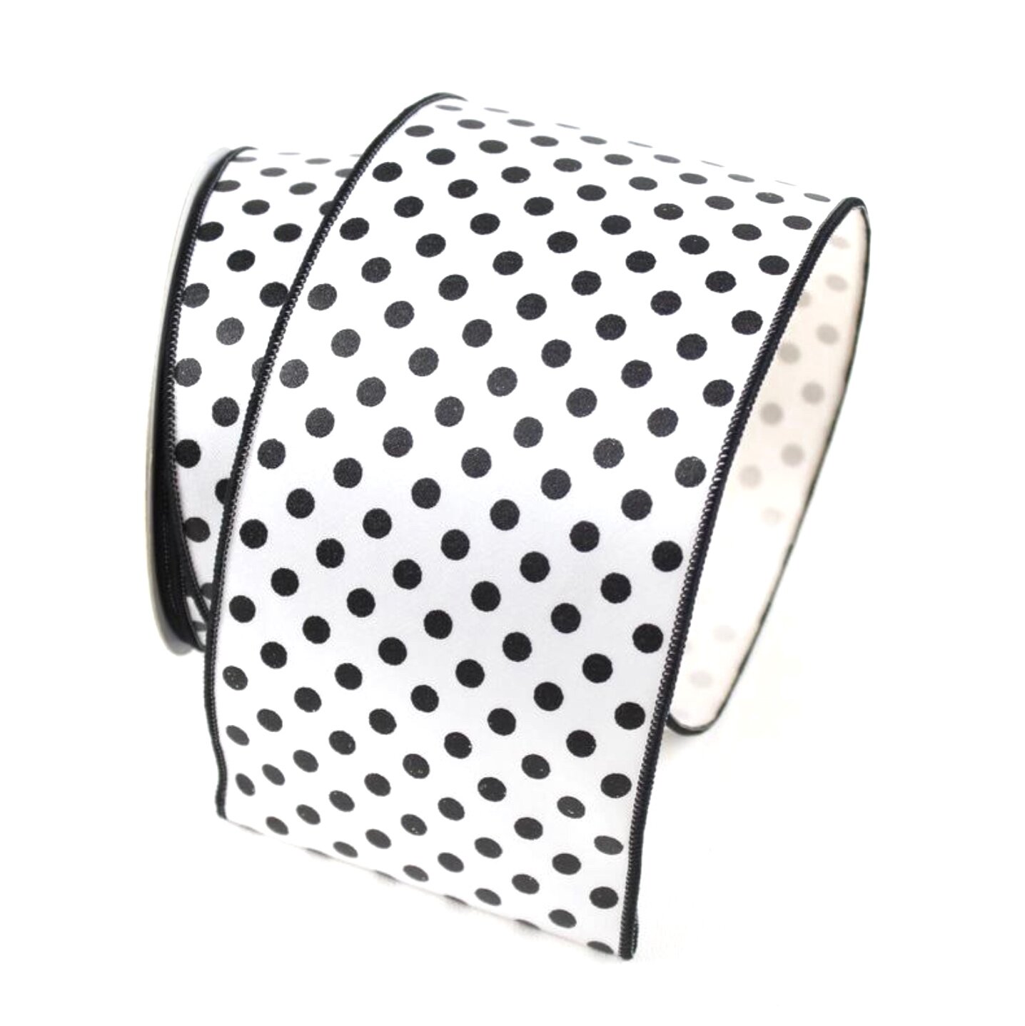 Mini Dots: White/Black, 4"