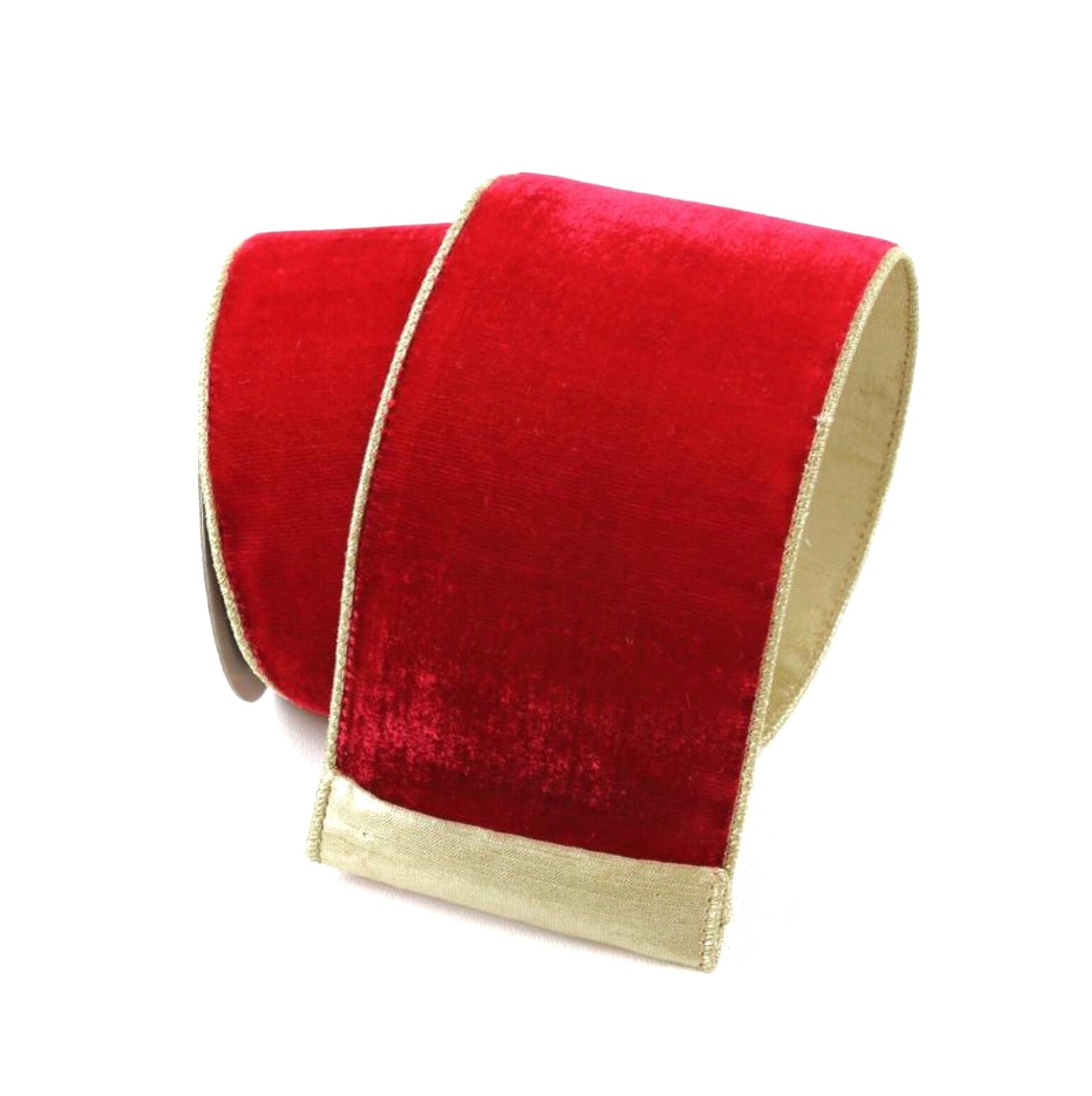 Flashy Velvet: Red, 4"