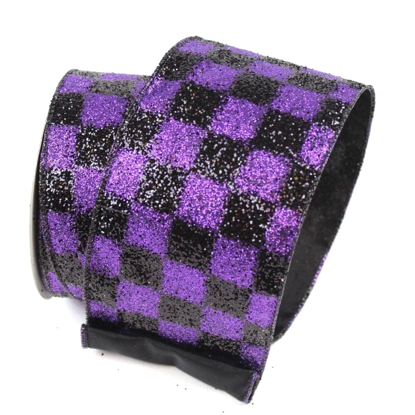Spooky Checks: Purple, 4"