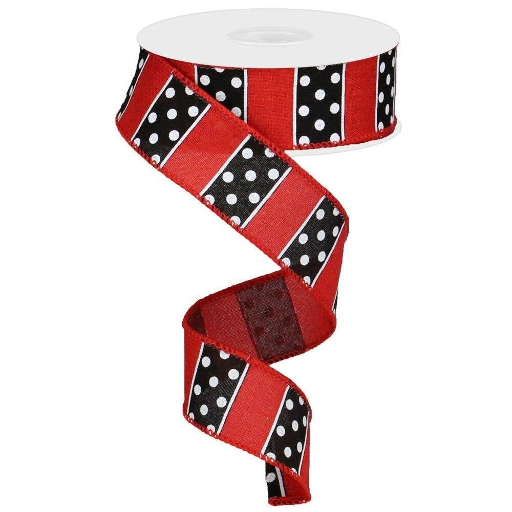 Polka Dots and Stripes, 1.5"