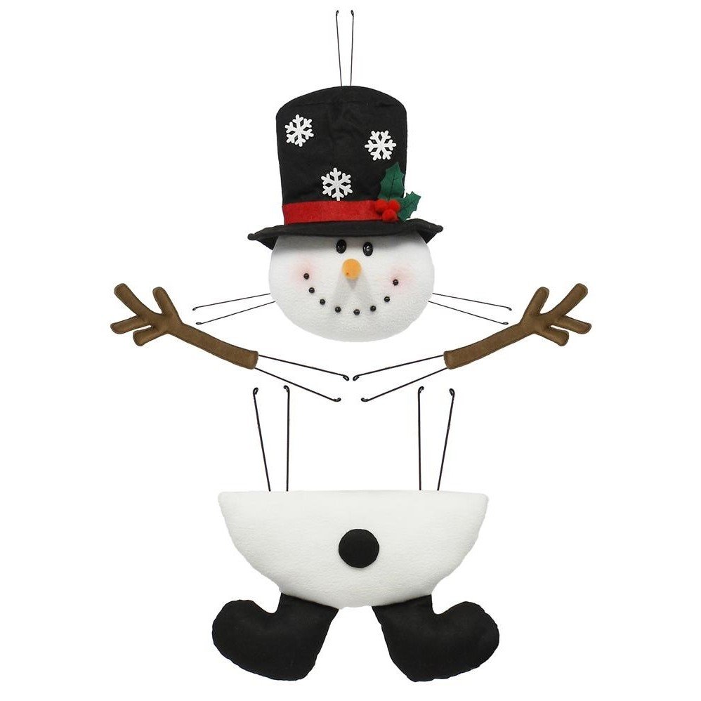 Snowman Four-Piece Decor Kit, 27"