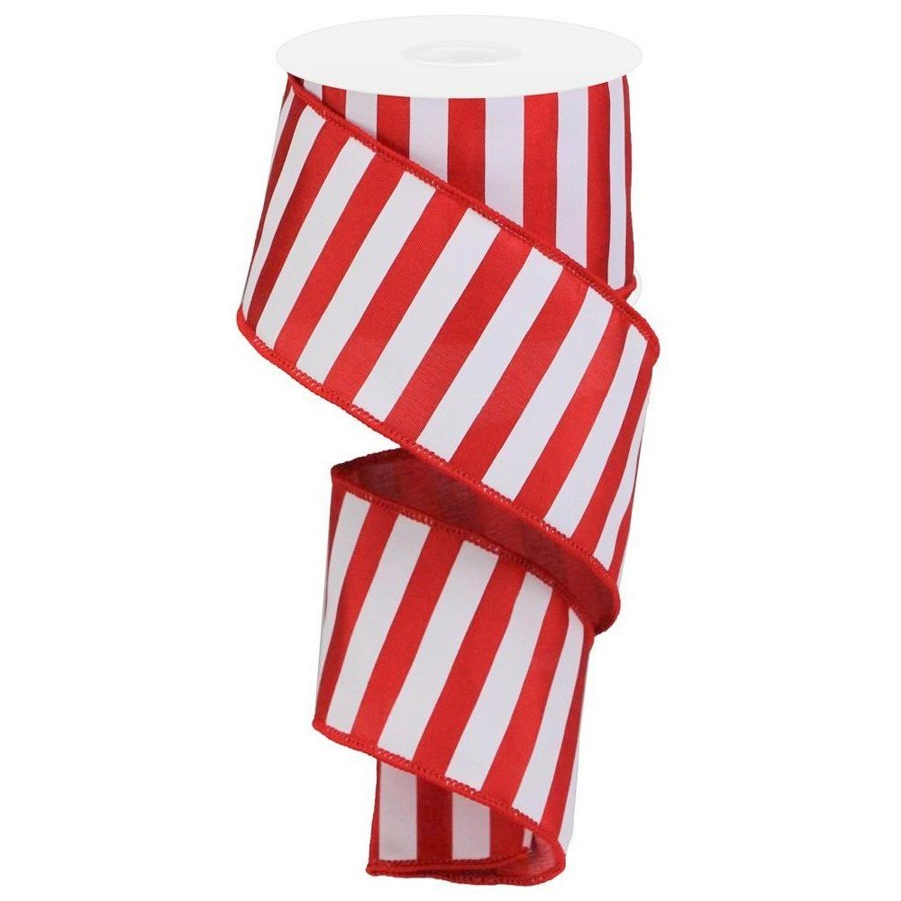 Medium Horizontal Stripe: Red, 2.5"