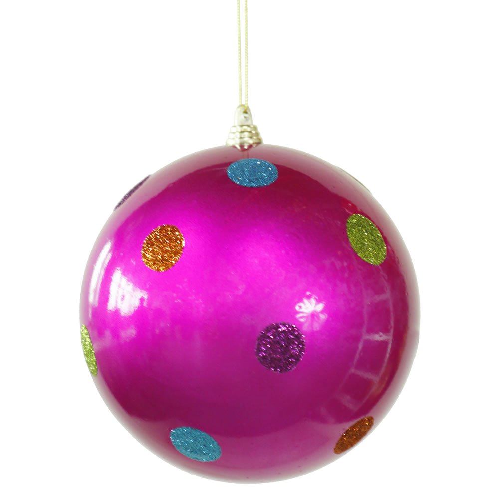 Velvet Cupcake Ornament: Pink, 7