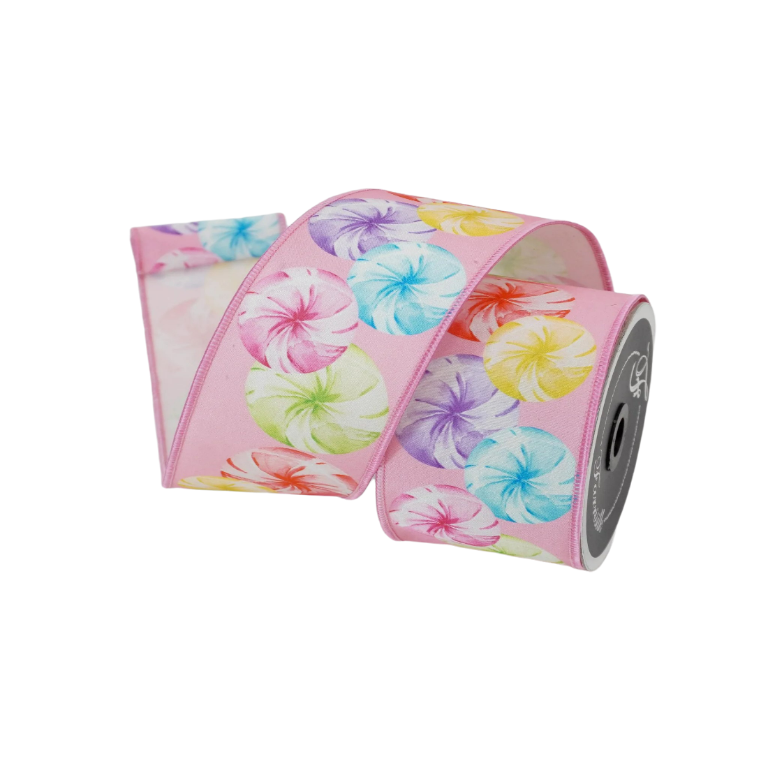 Pastel Peppermints: Pink, 4"