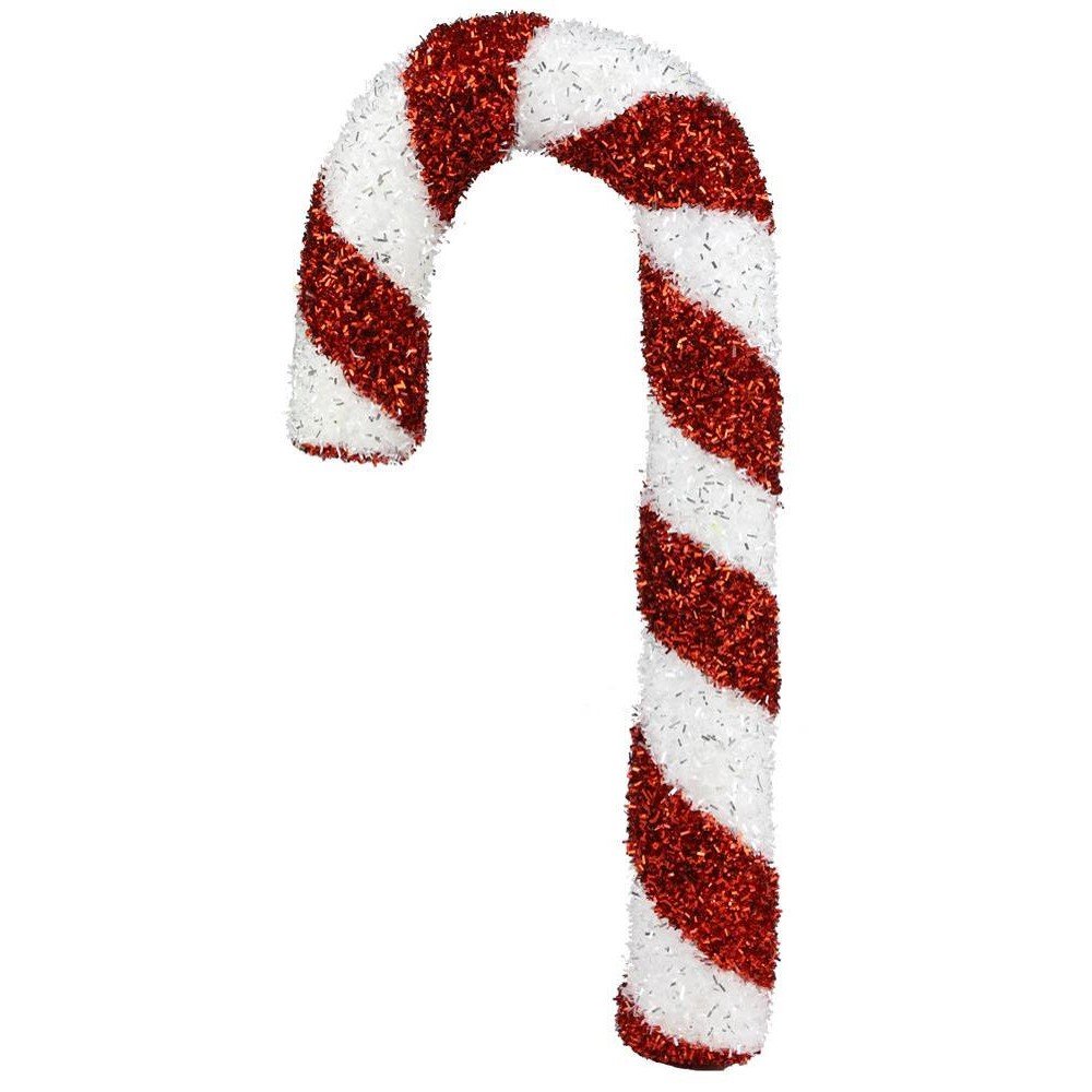 Glitter Candy Cane Ornament, 15.75"
