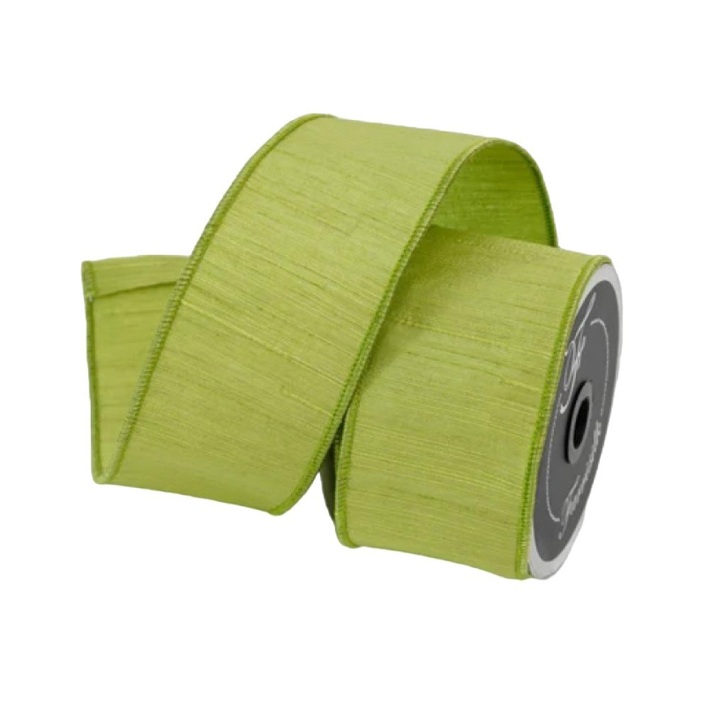 Shabby Silk: Lime Green, 4"