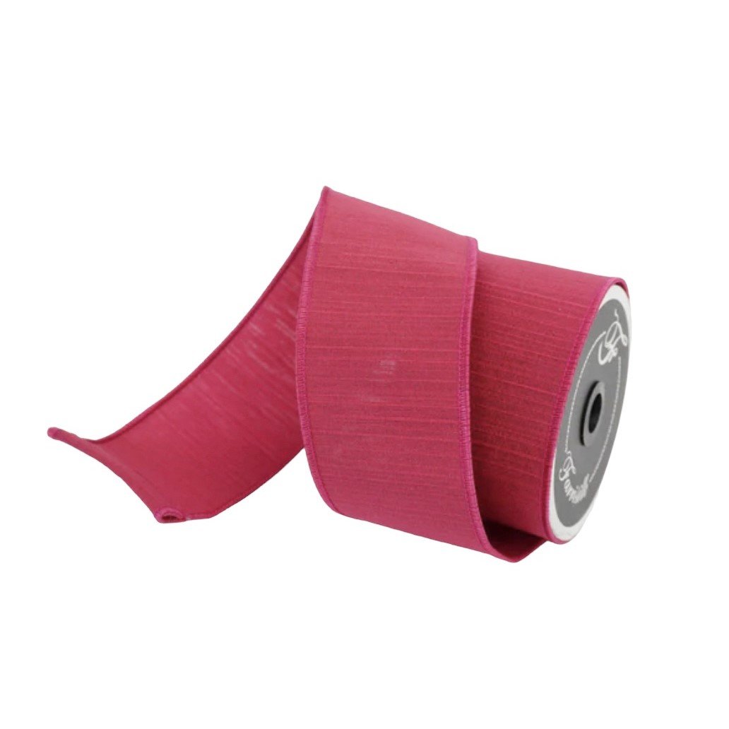 Shabby Silk: Hot Pink, 4"