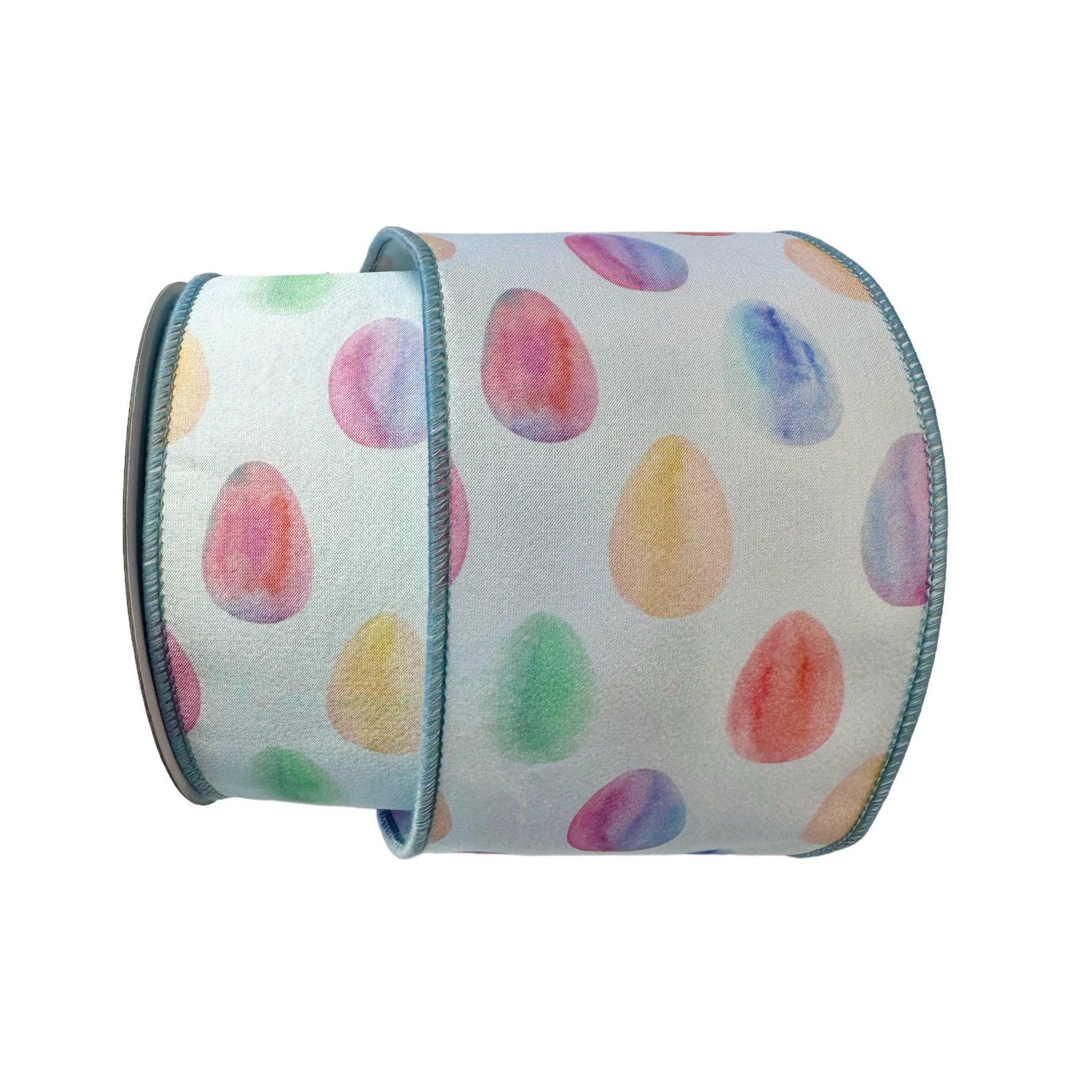 Watercolor Eggs: Blue, 4"