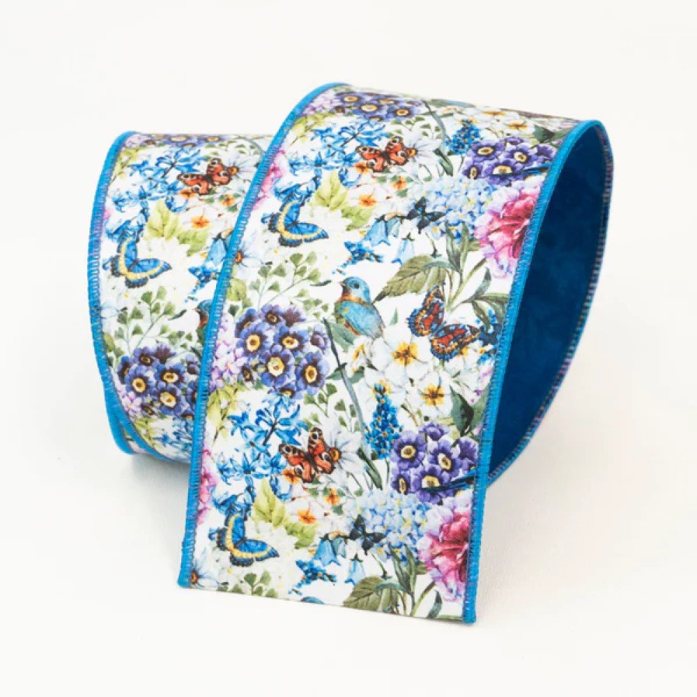Floral Garden: Blue, 4"
