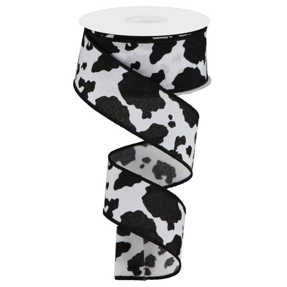 Fuzzy Cow Print, 1.5"