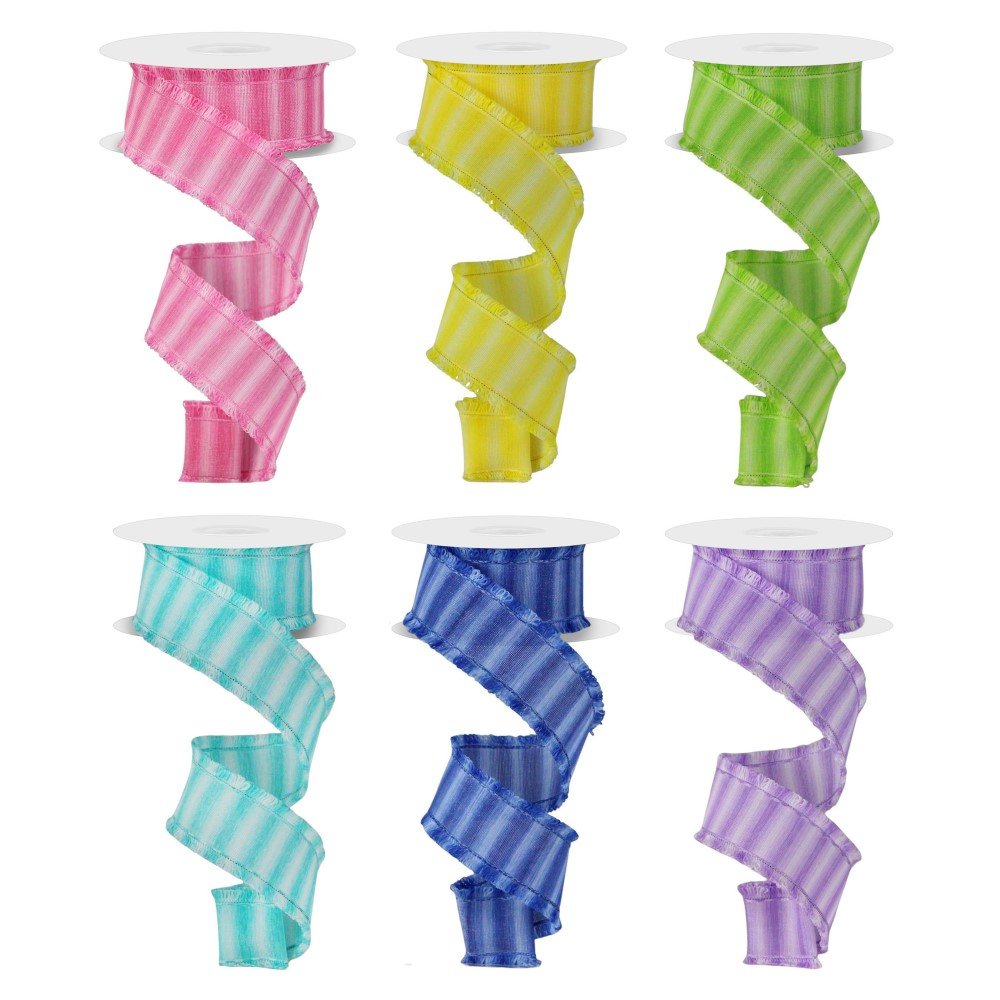 Two-tone w/ Fuzzy Edge: Assorted, 1.5"