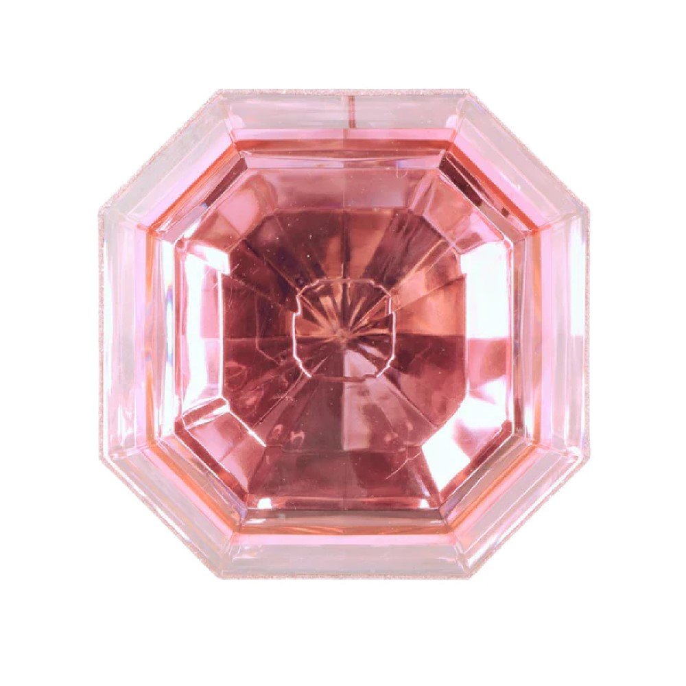 Square Jewel: Light Pink, 6"