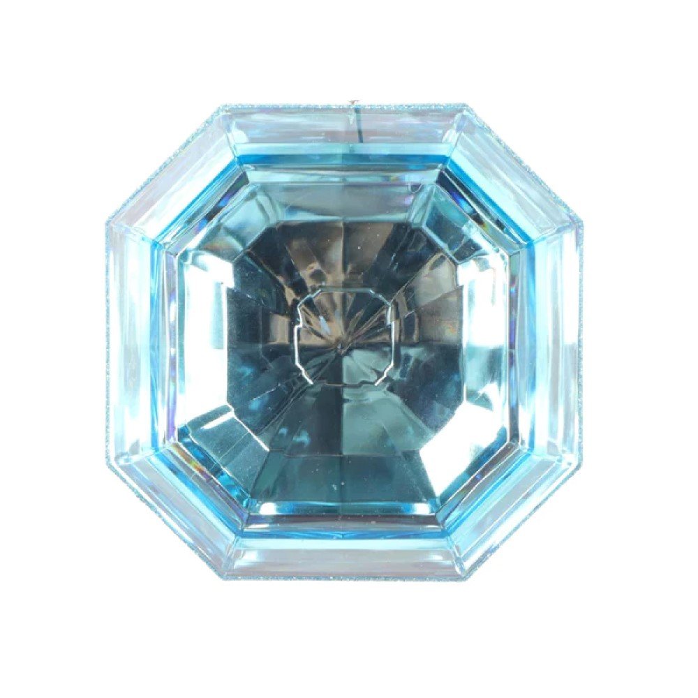 Square Jewel: Light Blue, 6"