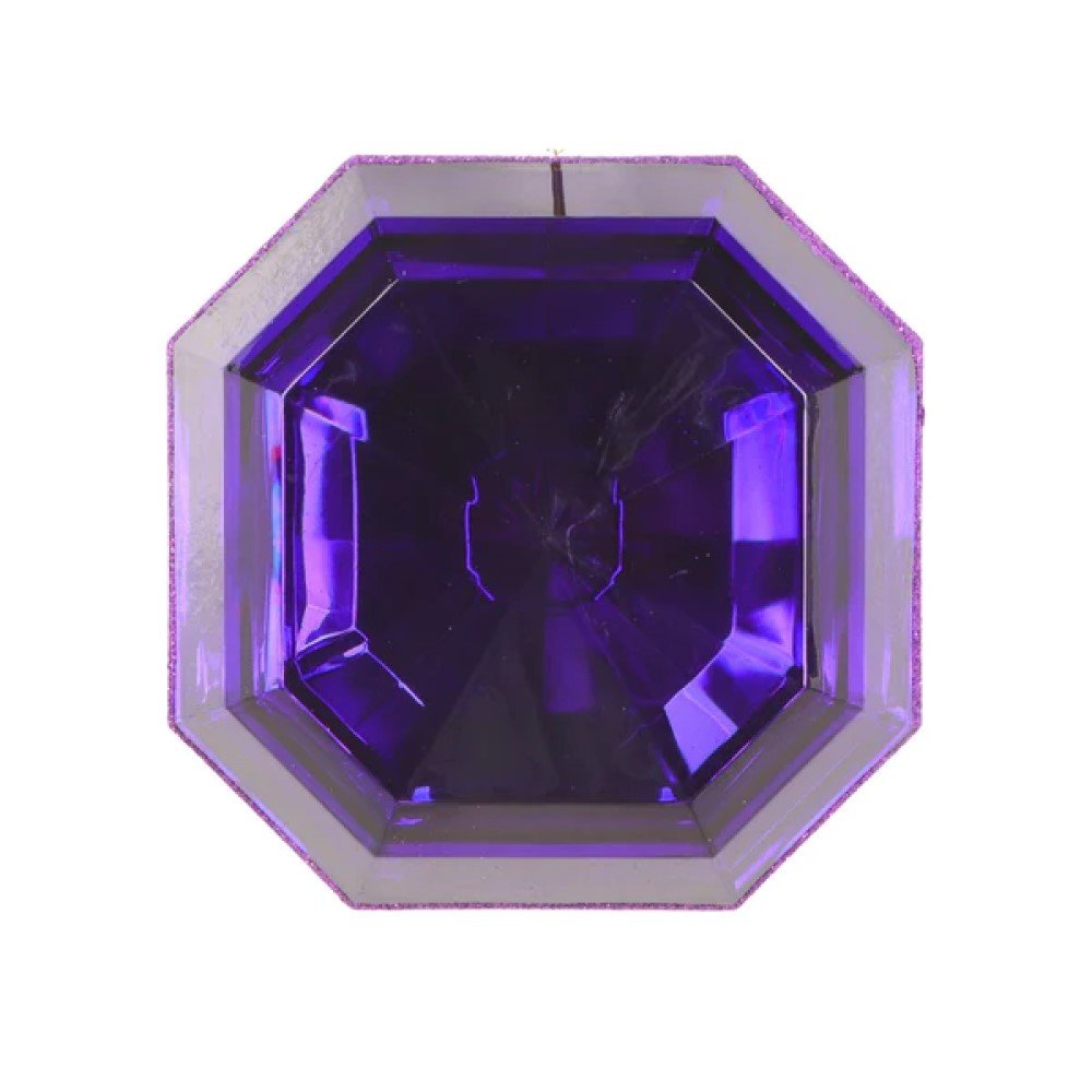 Square Jewel: Purple, 6"