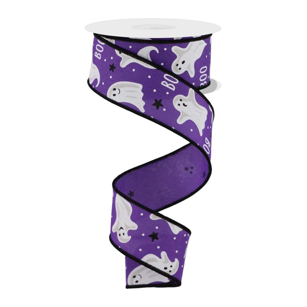 Purple Glitter 3/1.5 Ribbon