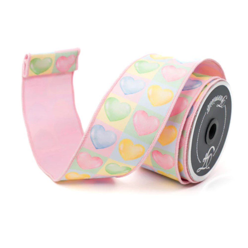 Candy Hearts: Multi, 2.5"