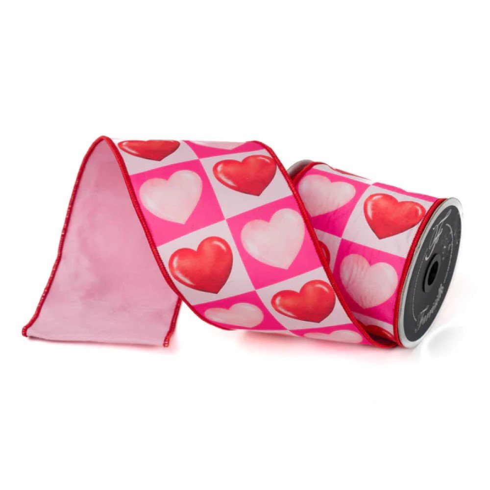 Candy Hearts: Red/Pink, 4"