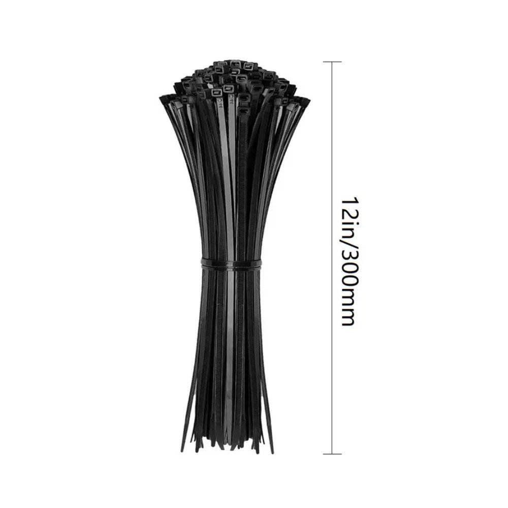 100 Pack Crafting Zip Ties, 12"