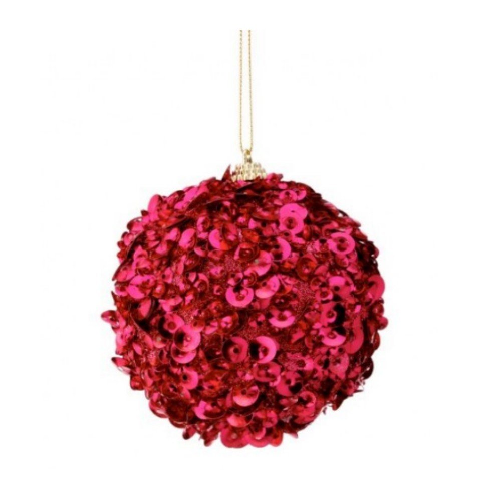 Glamour Sequin Ball Ornament: 4"