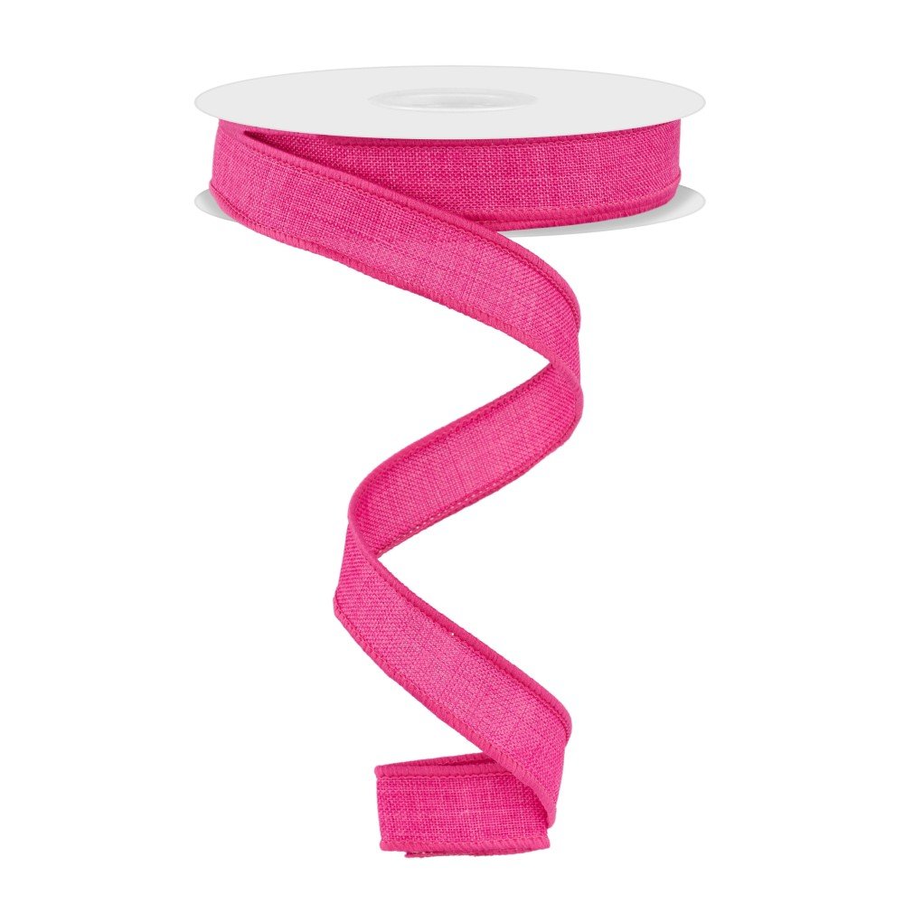 Royal Burlap: Fuchsia, 5/8"