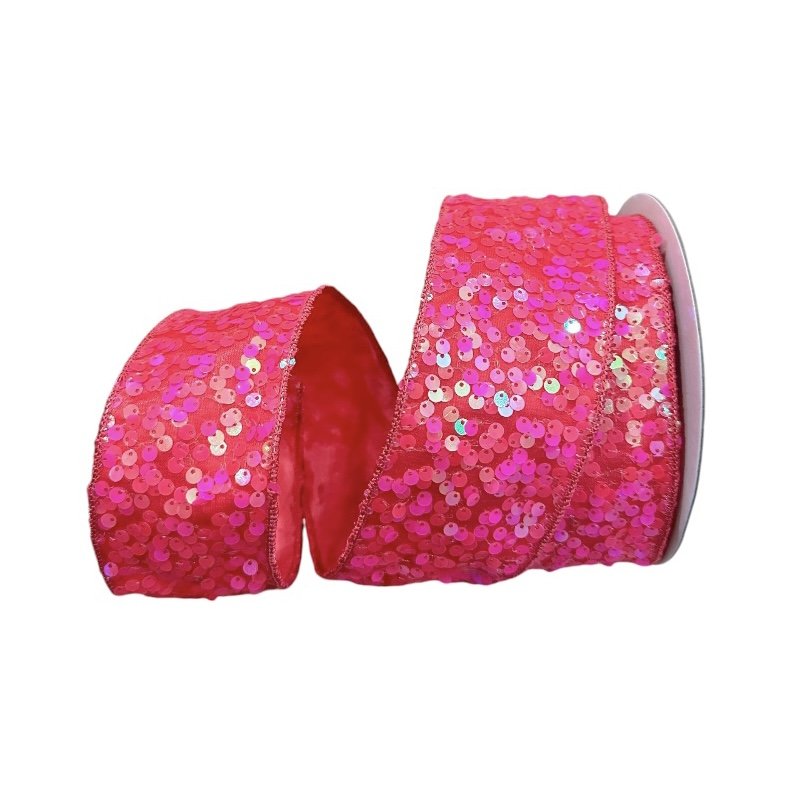 Flashy Sequins: Hot Pink, 2.5"