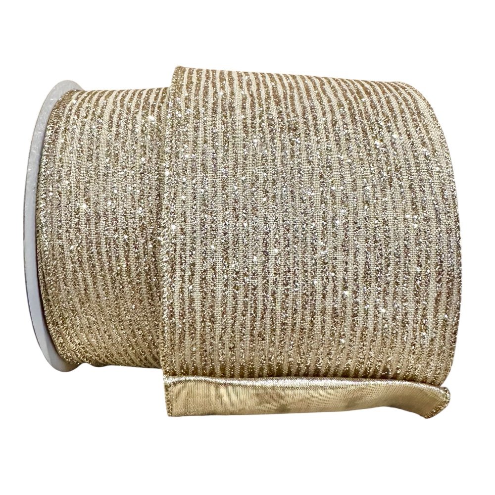 Random Stripes: Platinum, 4”