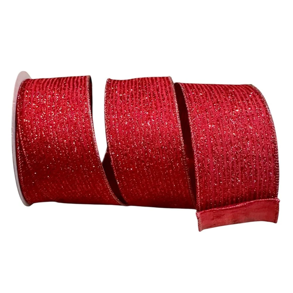 Random Stripes: Red, 2.5”