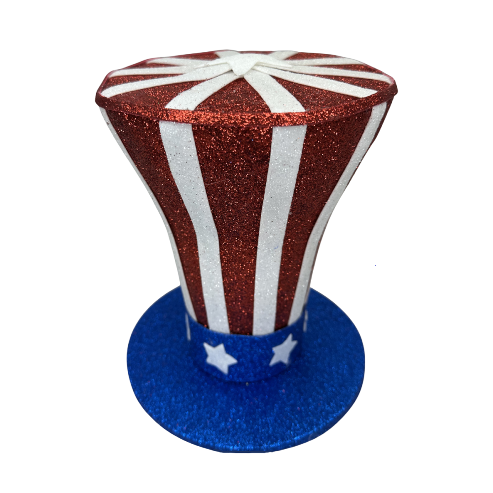 Star Stripe Top Hat, 7.5"