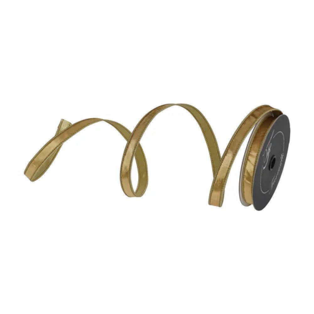 Flashy Velvet: Gold, .75"