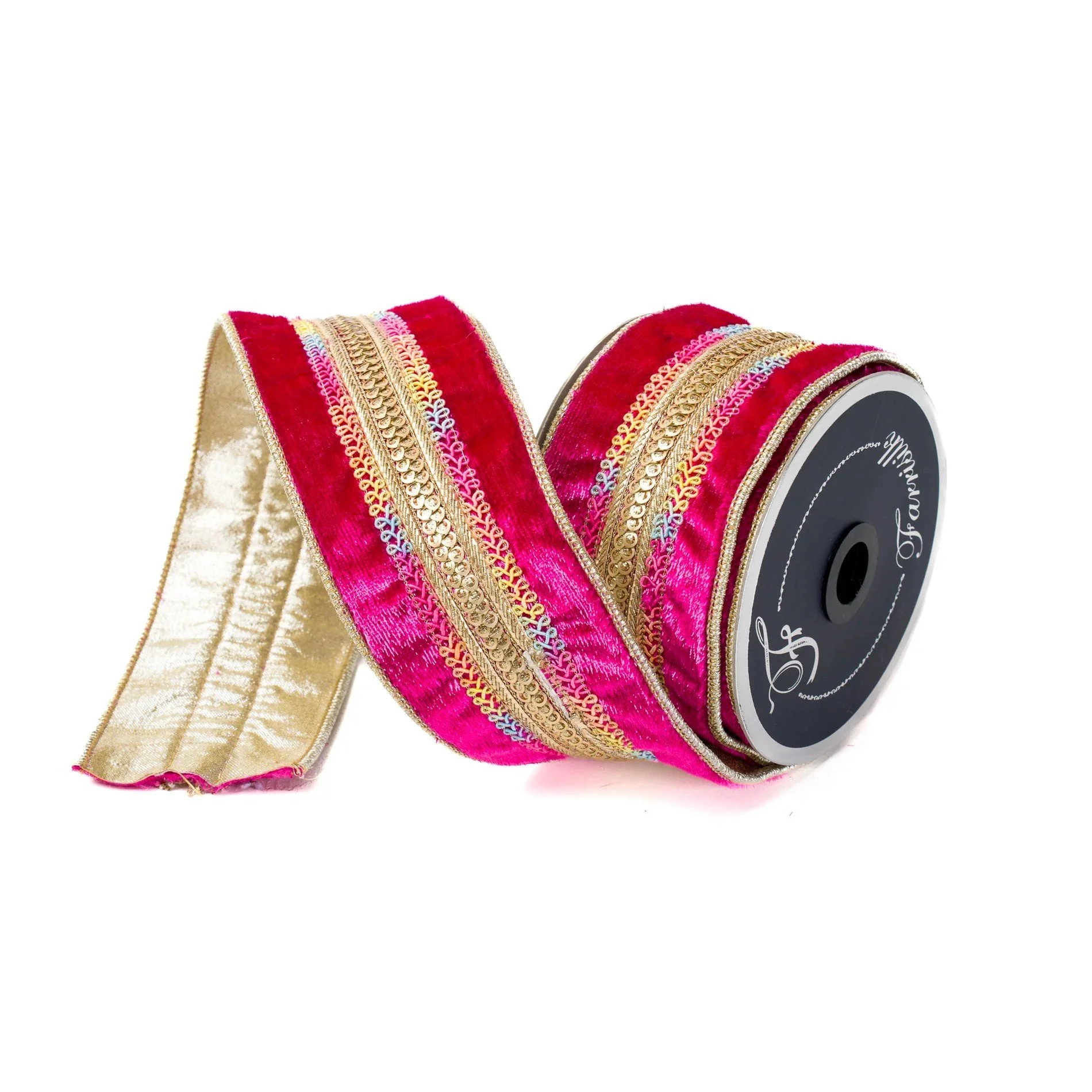 Sherbert Shimmer: Hot Pink, 2.5"