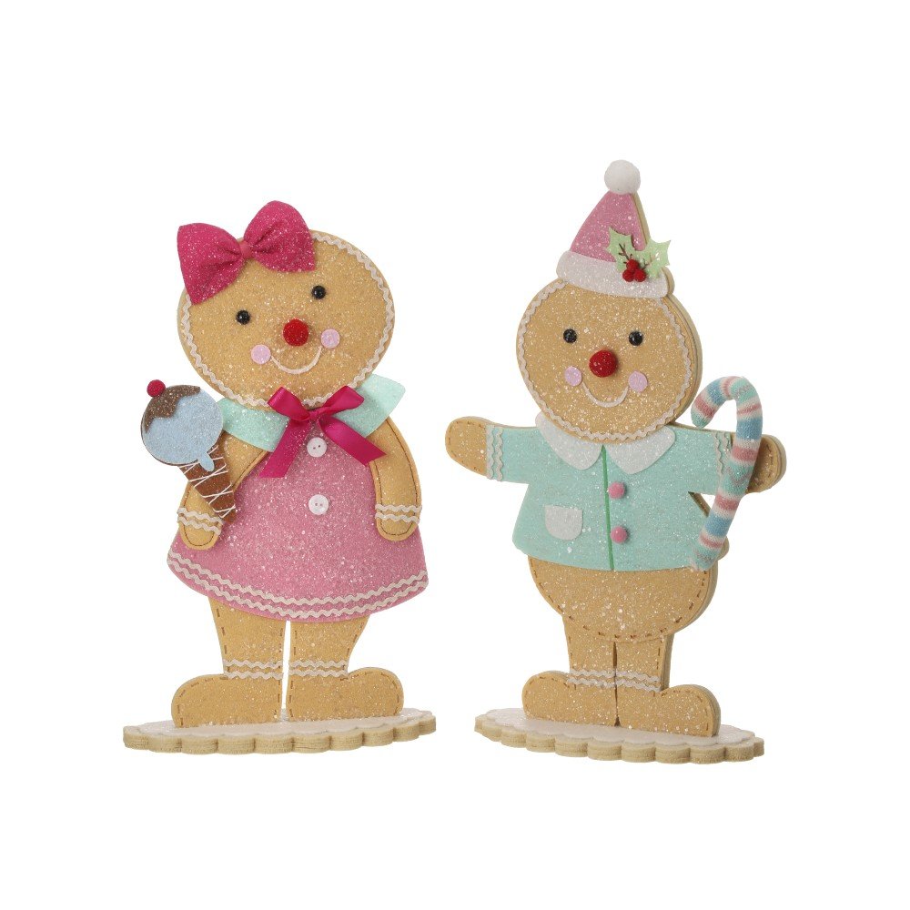 Fabric Soo Sweet Gingerbread 15"