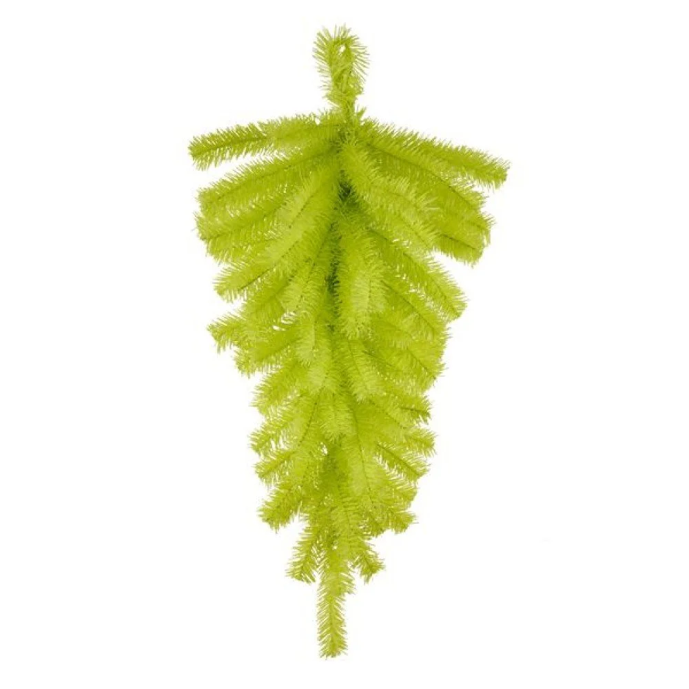 Pine Teardrop: Lime, 30"