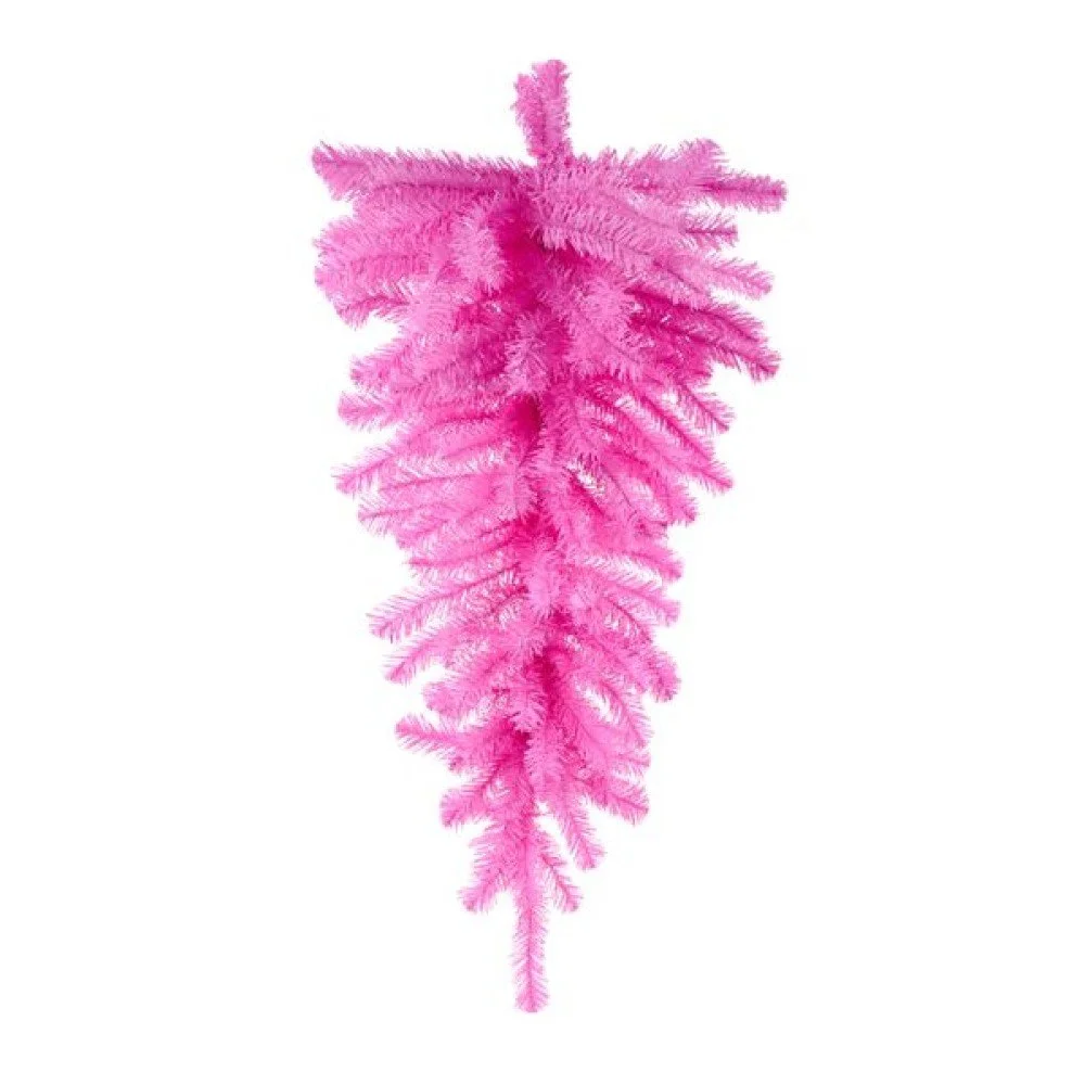 Pine Teardrop: Bright Pink, 36"