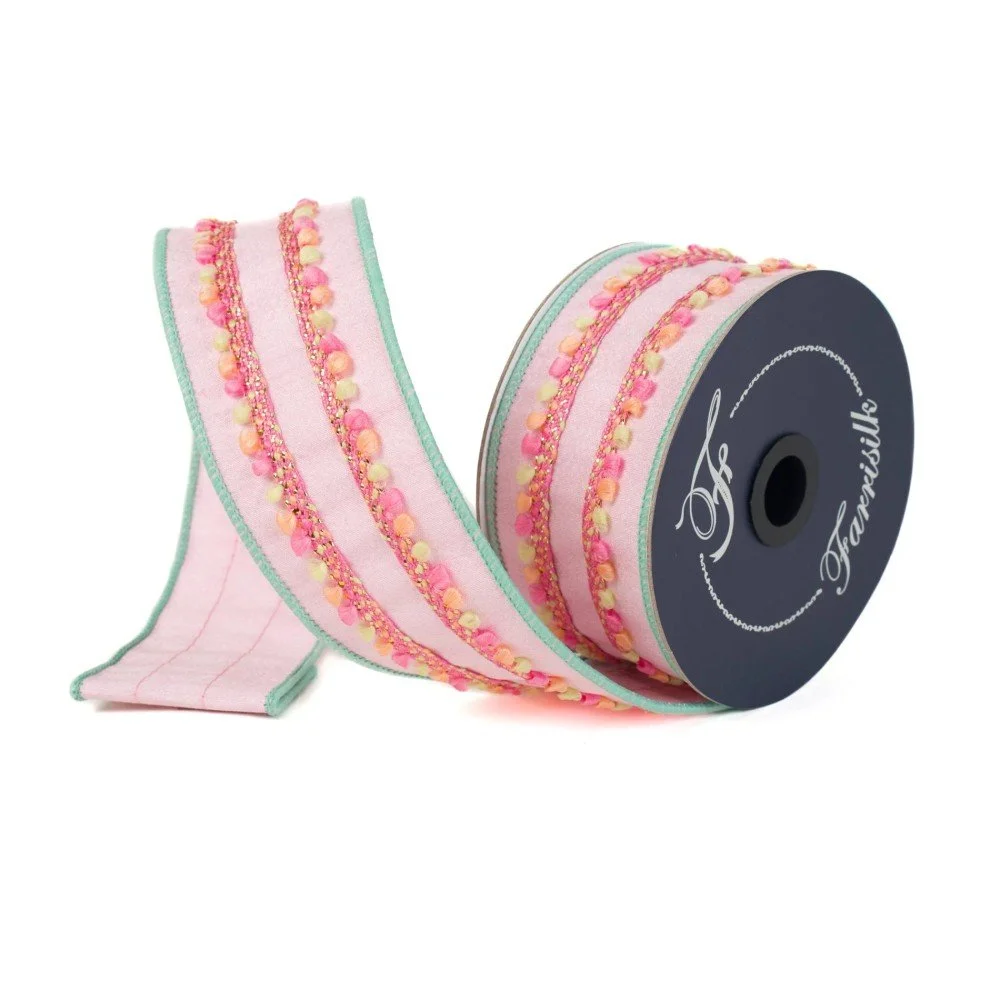 Sherbert Puffs: Light Pink, 2"