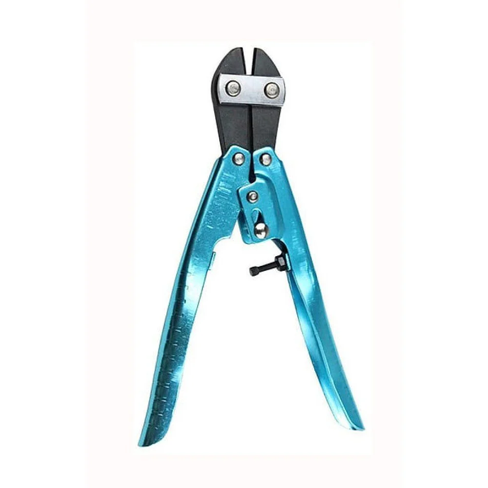 Straight Head Cutter: Turquoise, 8.25"