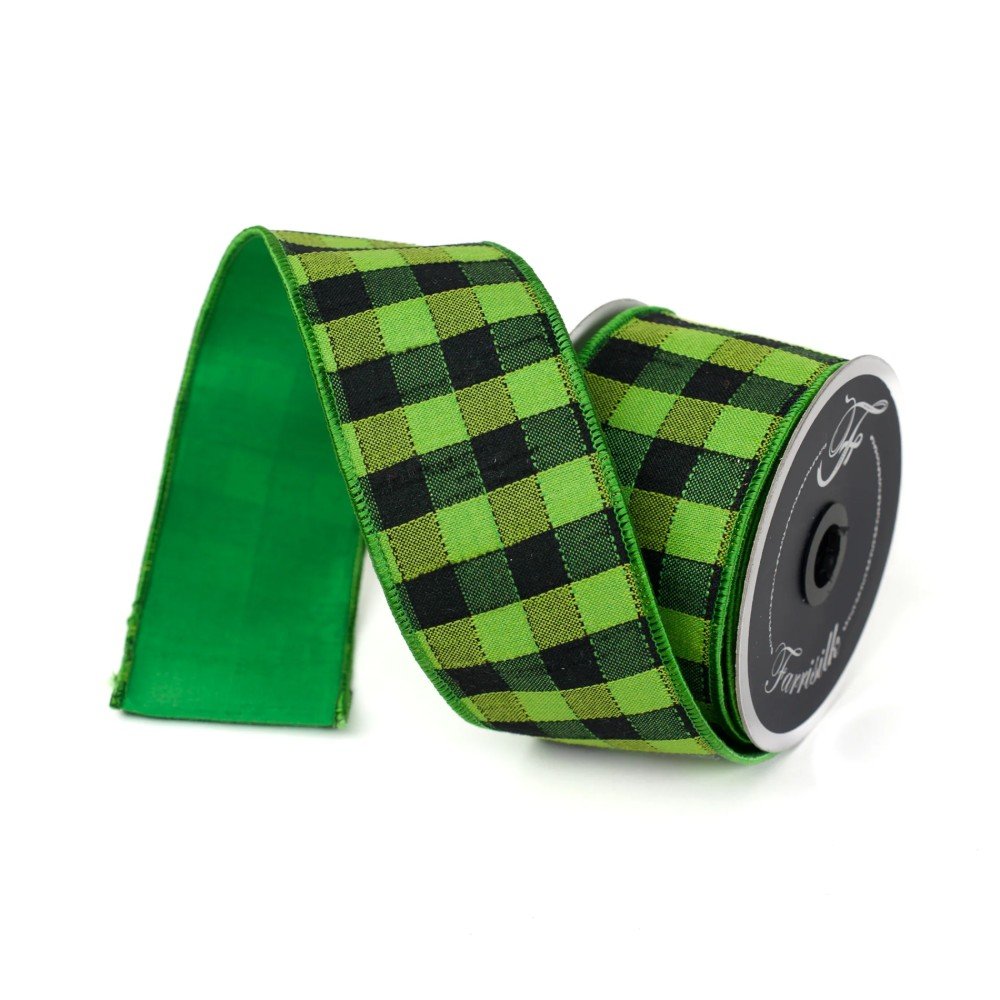 Stitchery: Black/Lime, 2.5"