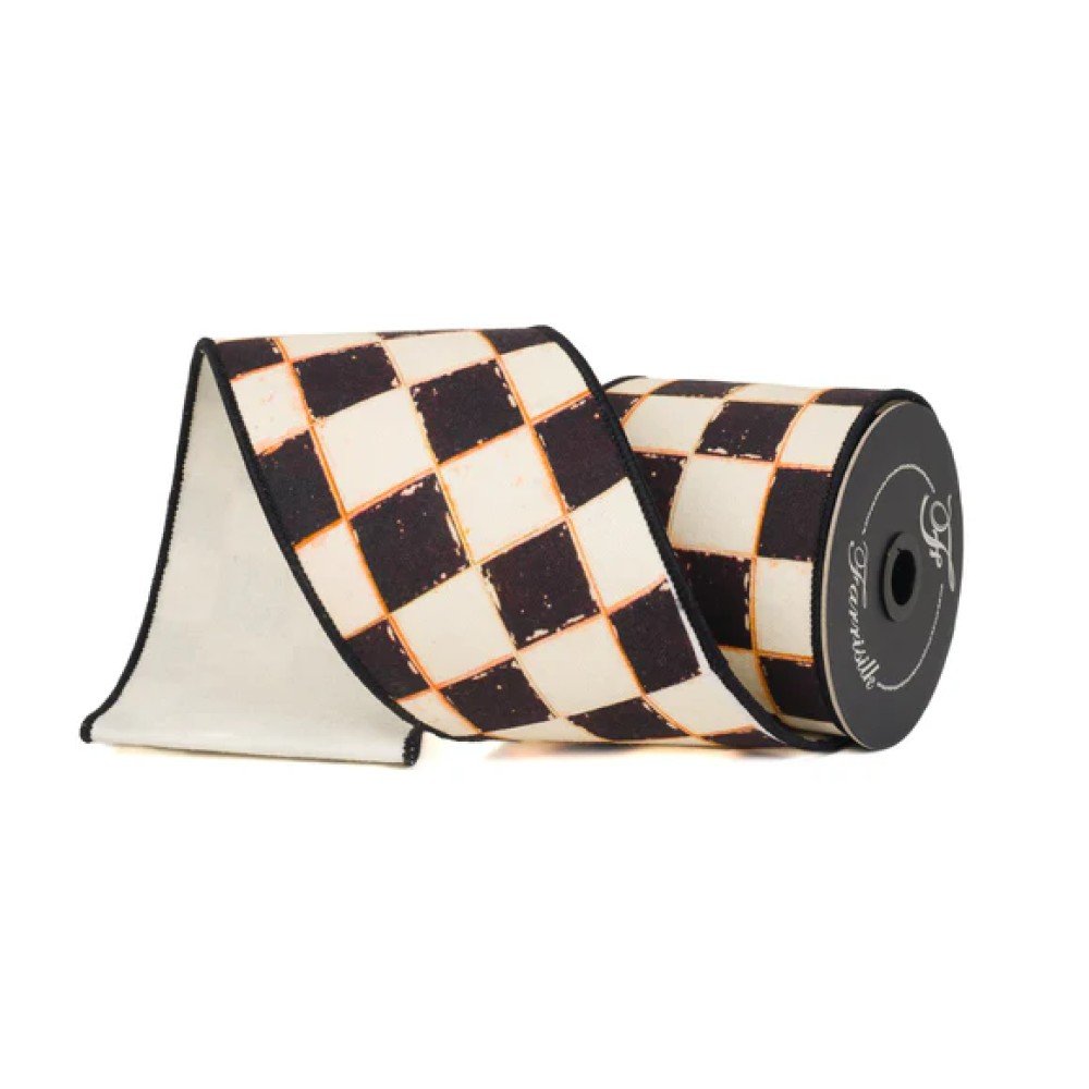 Gallery Checker: Black/White, 4"