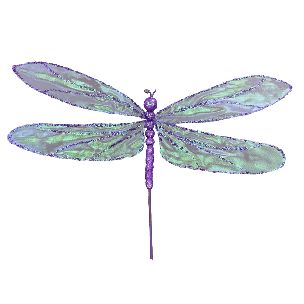 Dragonfly Pick: Purple, 16"
