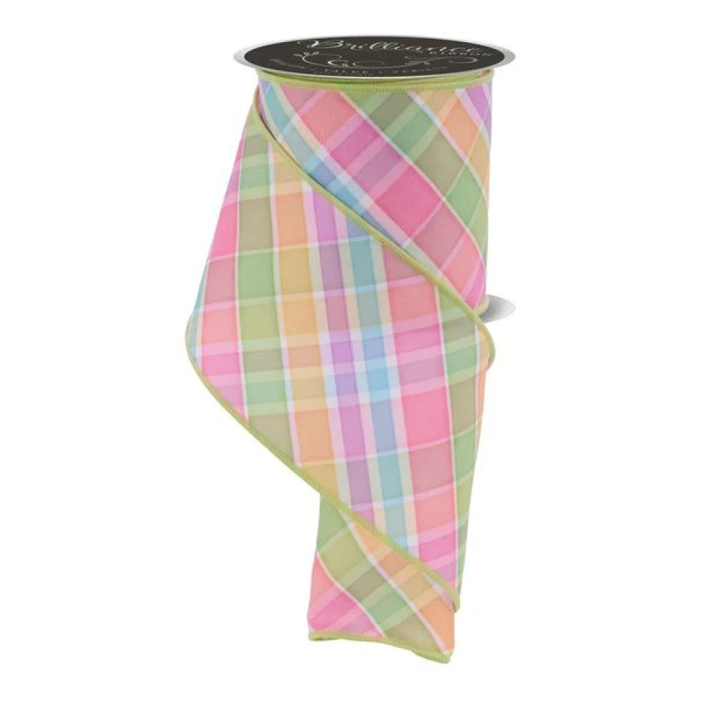 Bold Plaid: Pastel, 4"