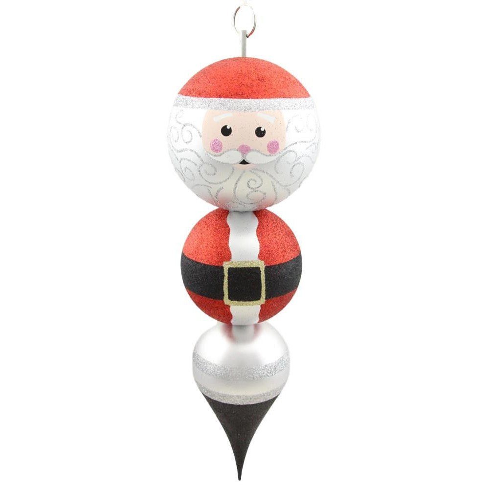 Santa Finial Ornament, 14.5"