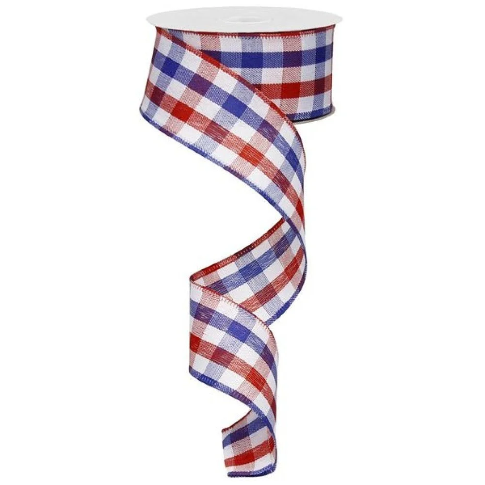 Patriotic Check, 1.5"