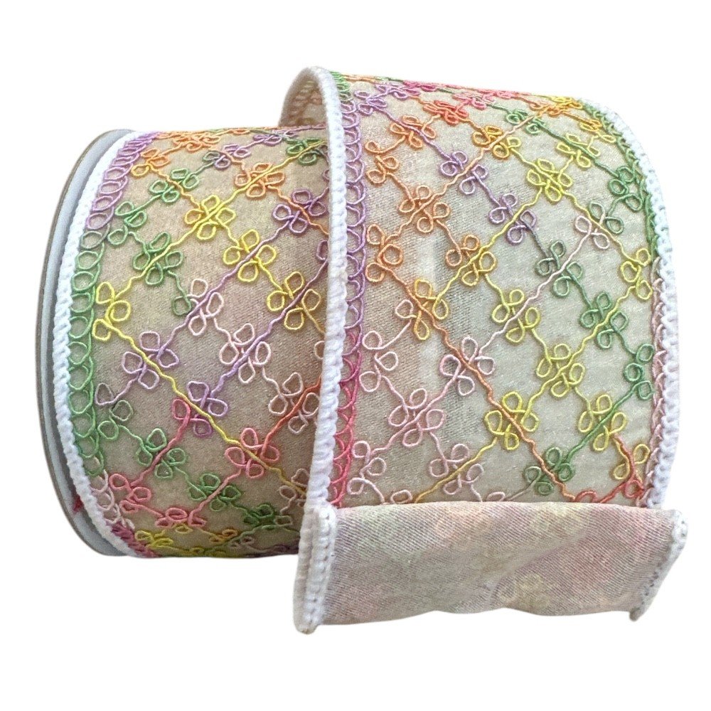 Tie Dye Trellis, 3.5"
