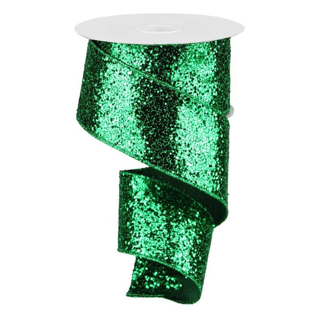 Large Glitter: Emerald, 2.5"