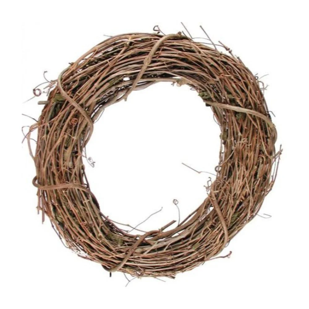 Round Grapevine Wreath, 18"
